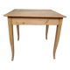 Table style Louis XV en bois naturel
