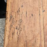 Farmhouse table in massive epicea XIXth