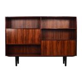 Rosewood bookcase, Danish design, 1970s, designer: Erik Jensen, production: Westergaards Møbelfabrik