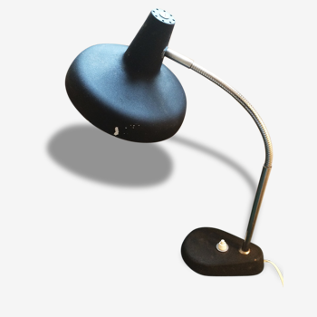 Lampe de bureau noire