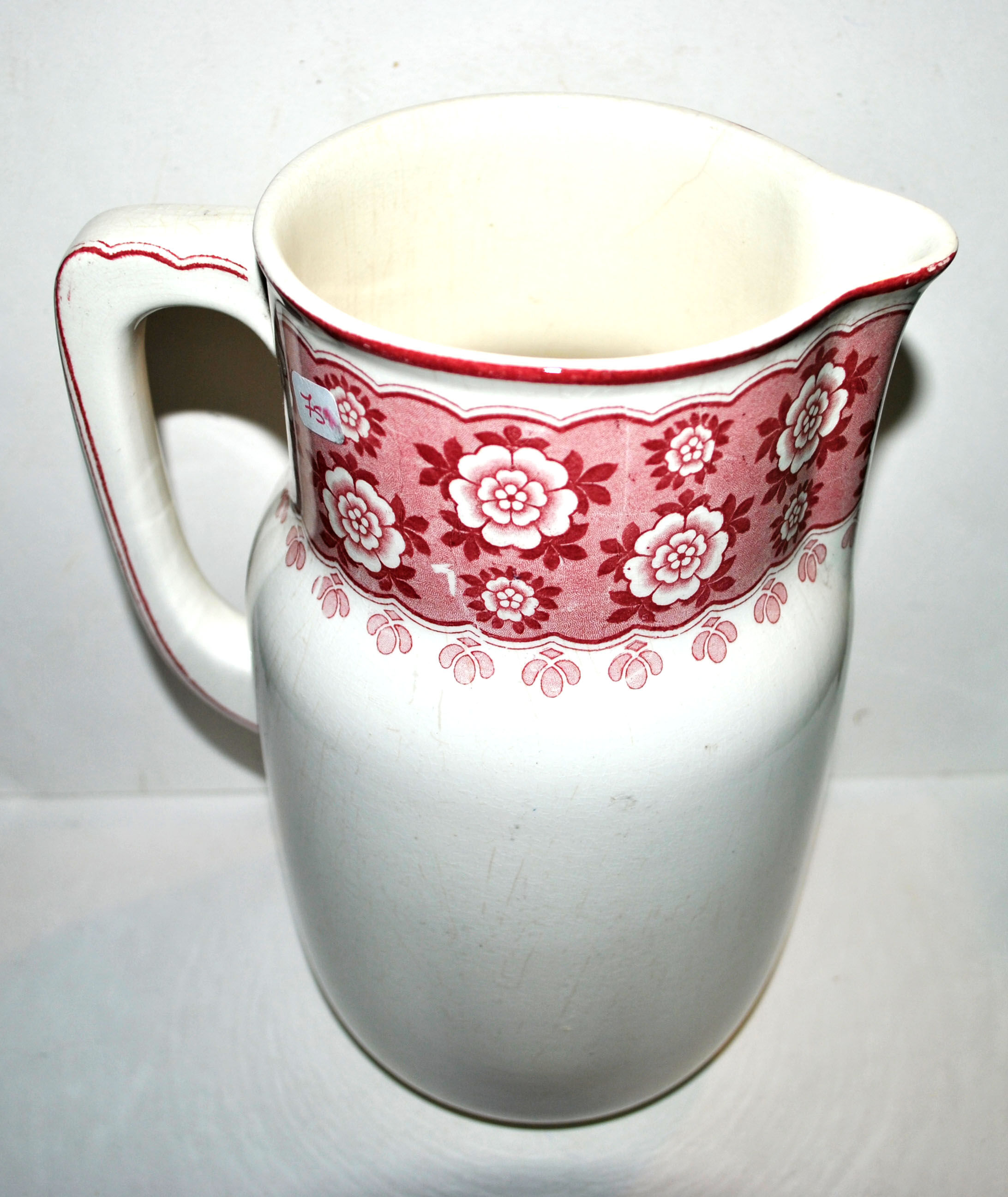 Pitcher in earthenware Villeroy & Boch 1940