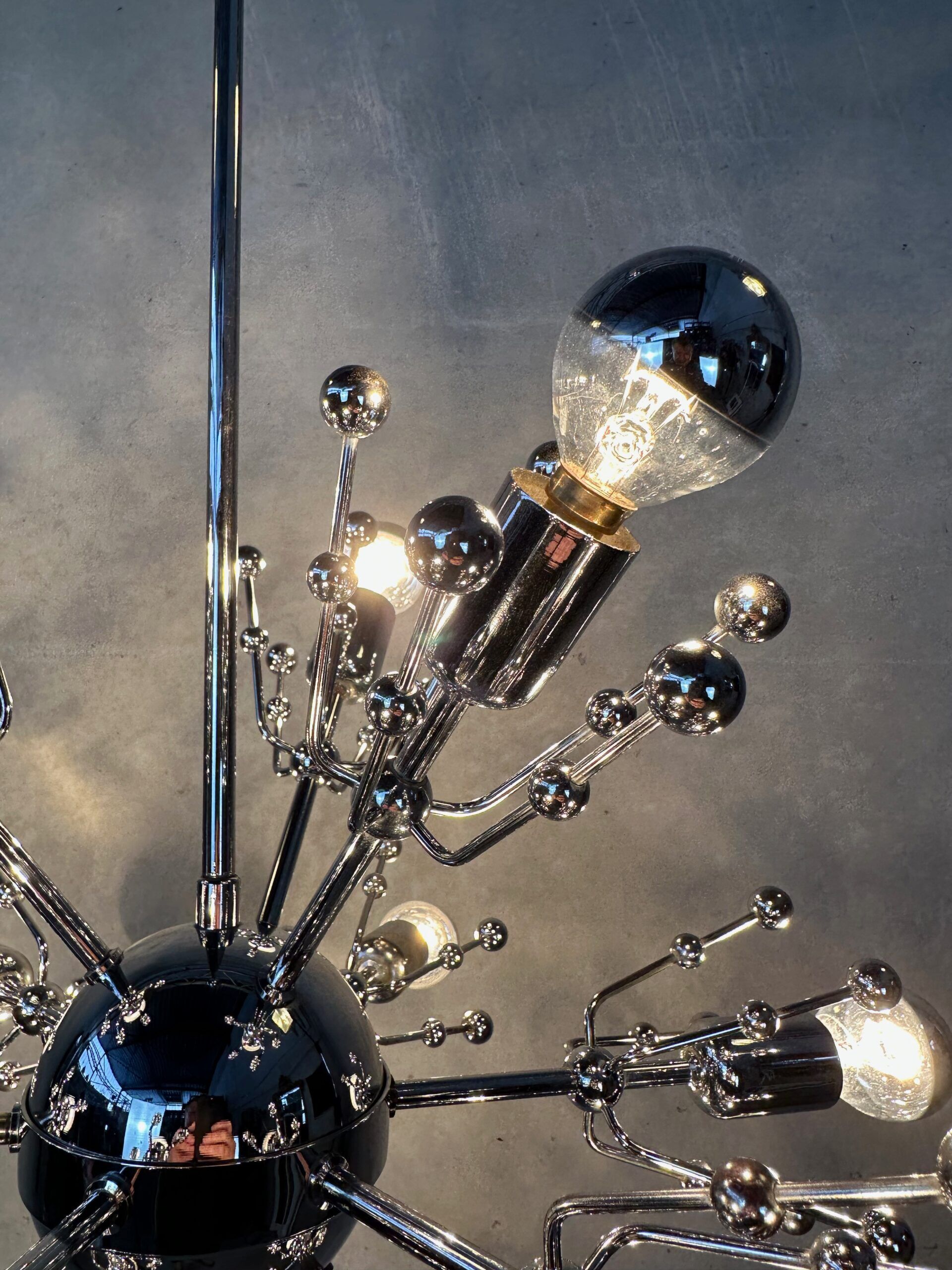 Vintage design Sputnik chandelier