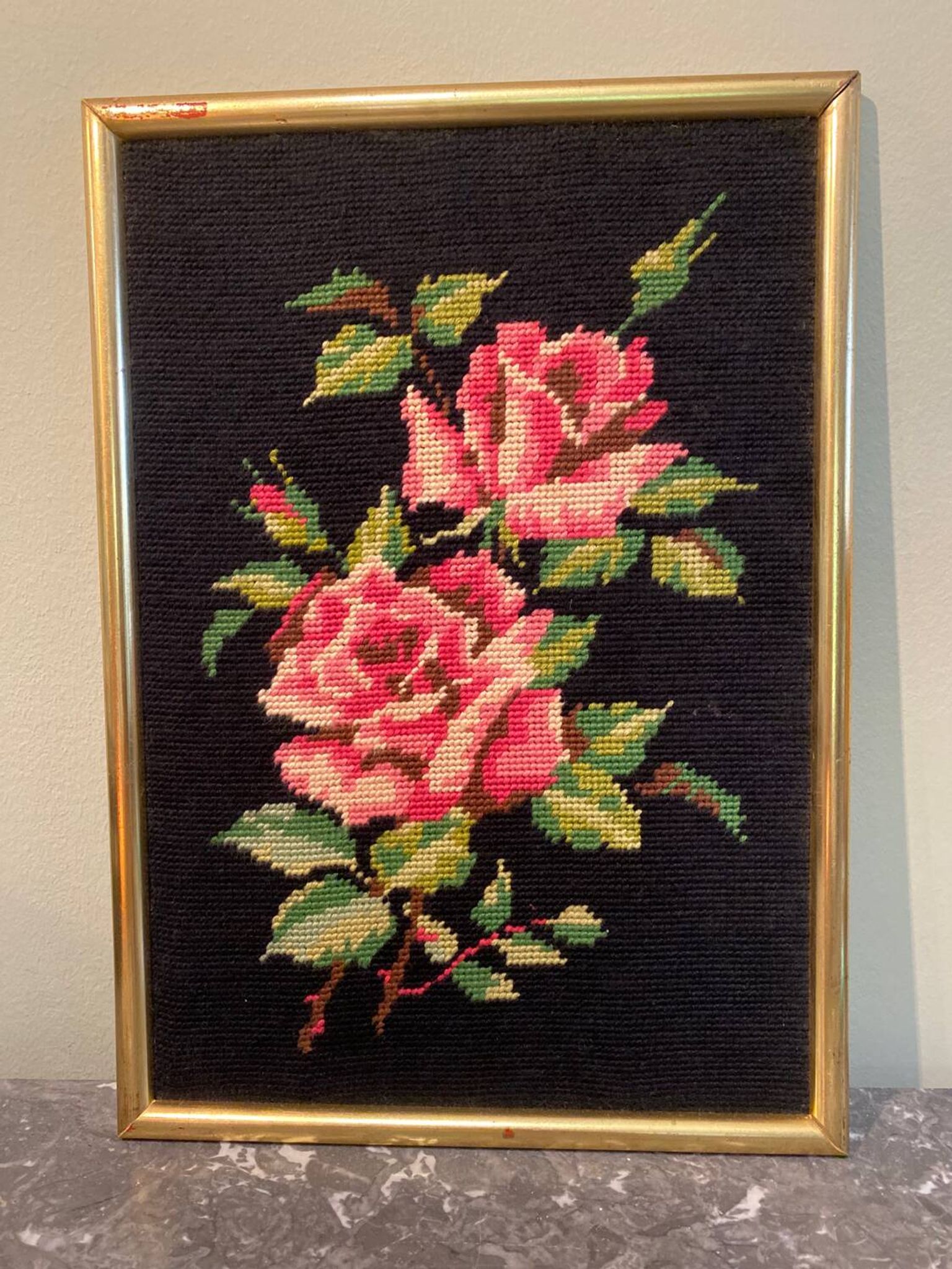 Tapisserie décoration rose