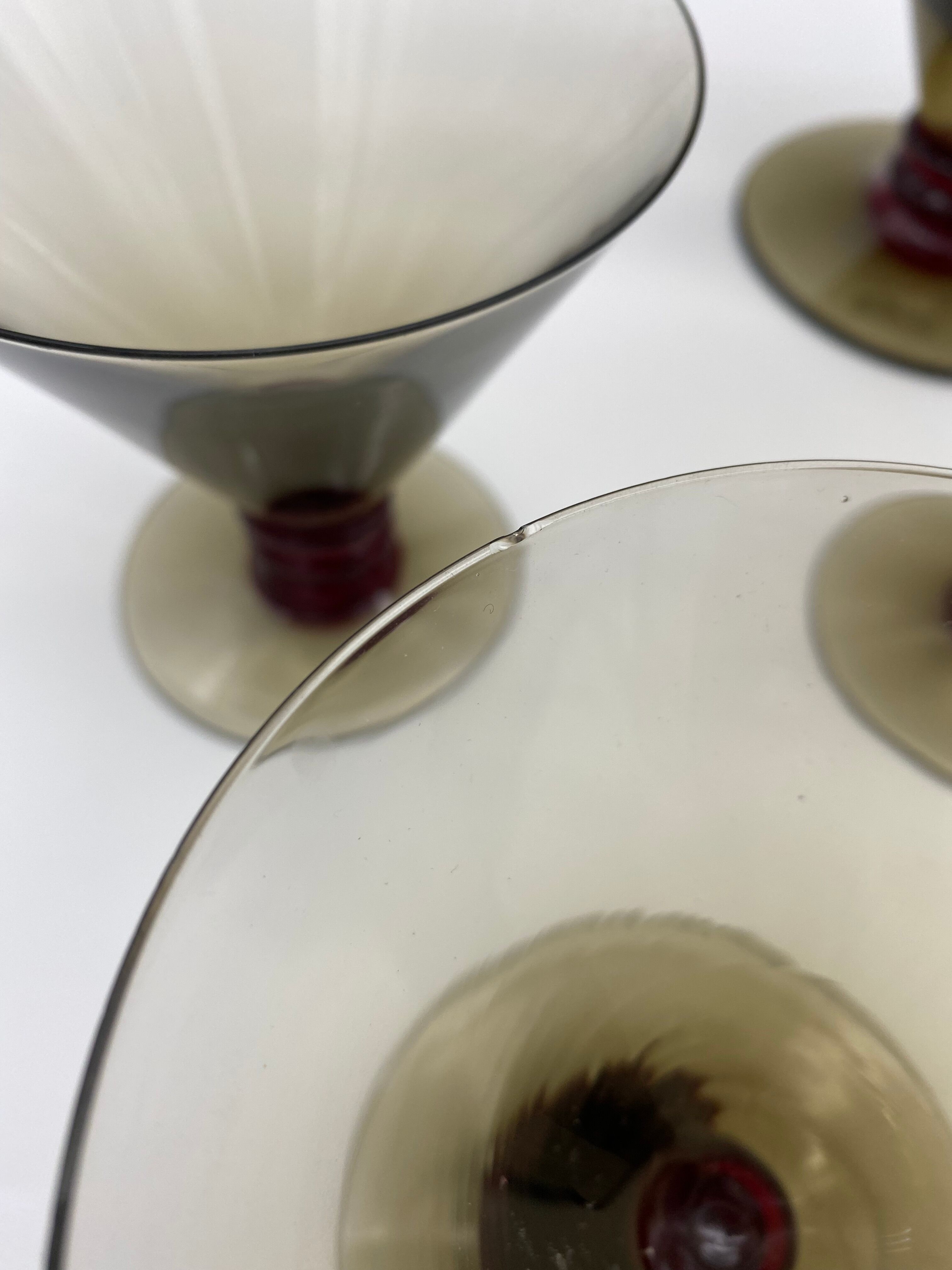 Vintage cocktail service