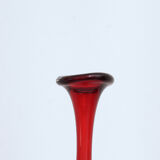 Scandinavian vase aseda red 1960