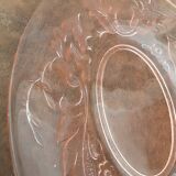 Plat verre rose original