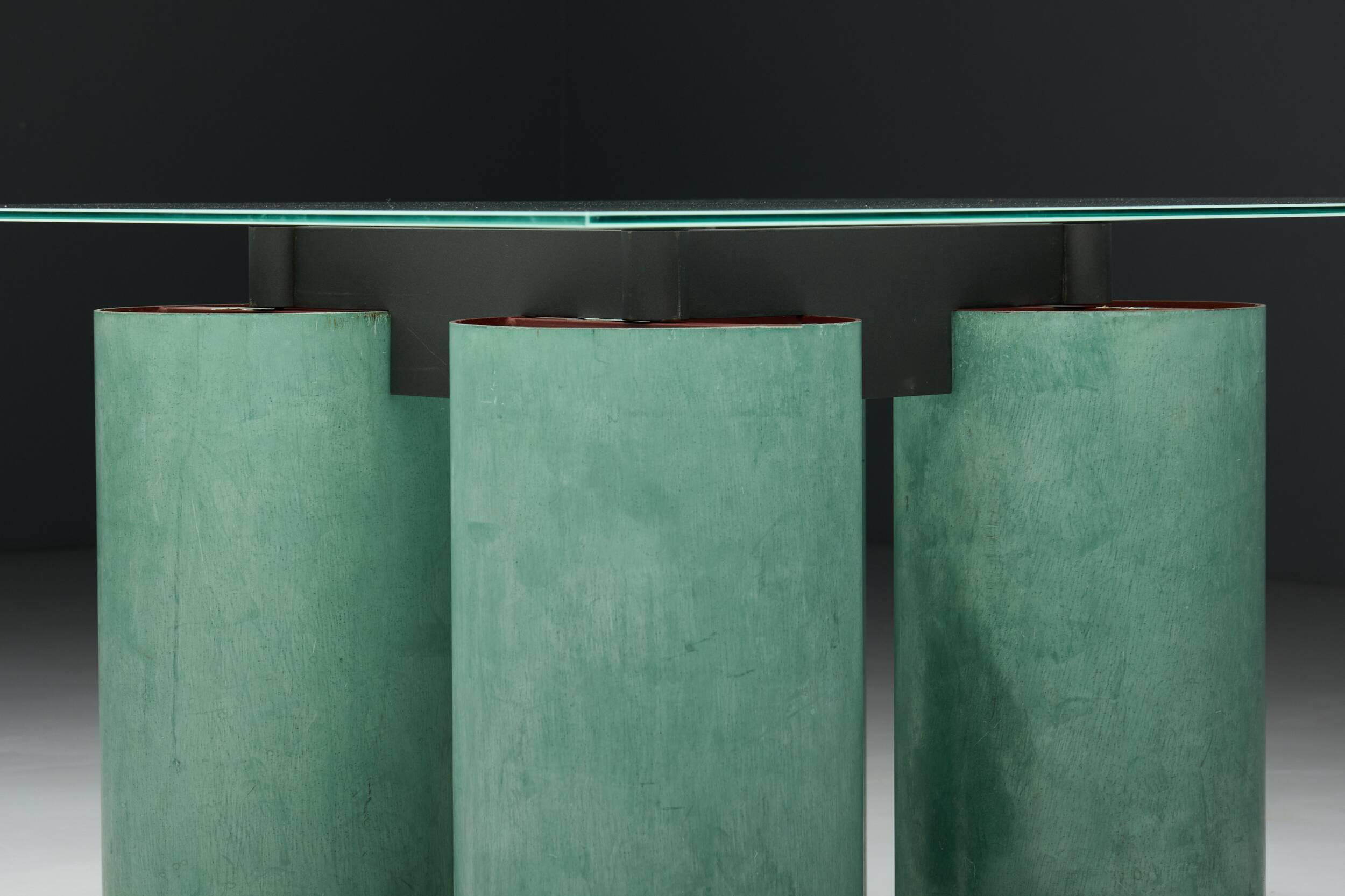 Serenissimo dining table by Lella & Massimo Vignelli for Acerbis, Italy, 1970s