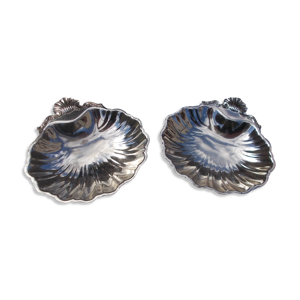Ensemble de 2 coupelles forme coquille