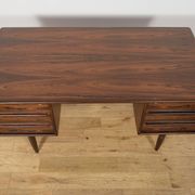 Mid-Century Rosewood Desk by Svend Åge Madsen for Falster Møbelfabrik, Denmark, 1960s