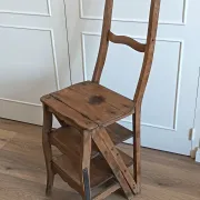 Folding step stool with 6 steps