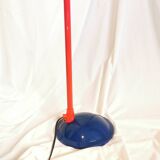 Multicolored articulated floor lamp, postmodern, 1980