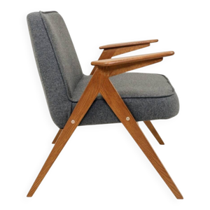 Fauteuil scandinave en - anthracite