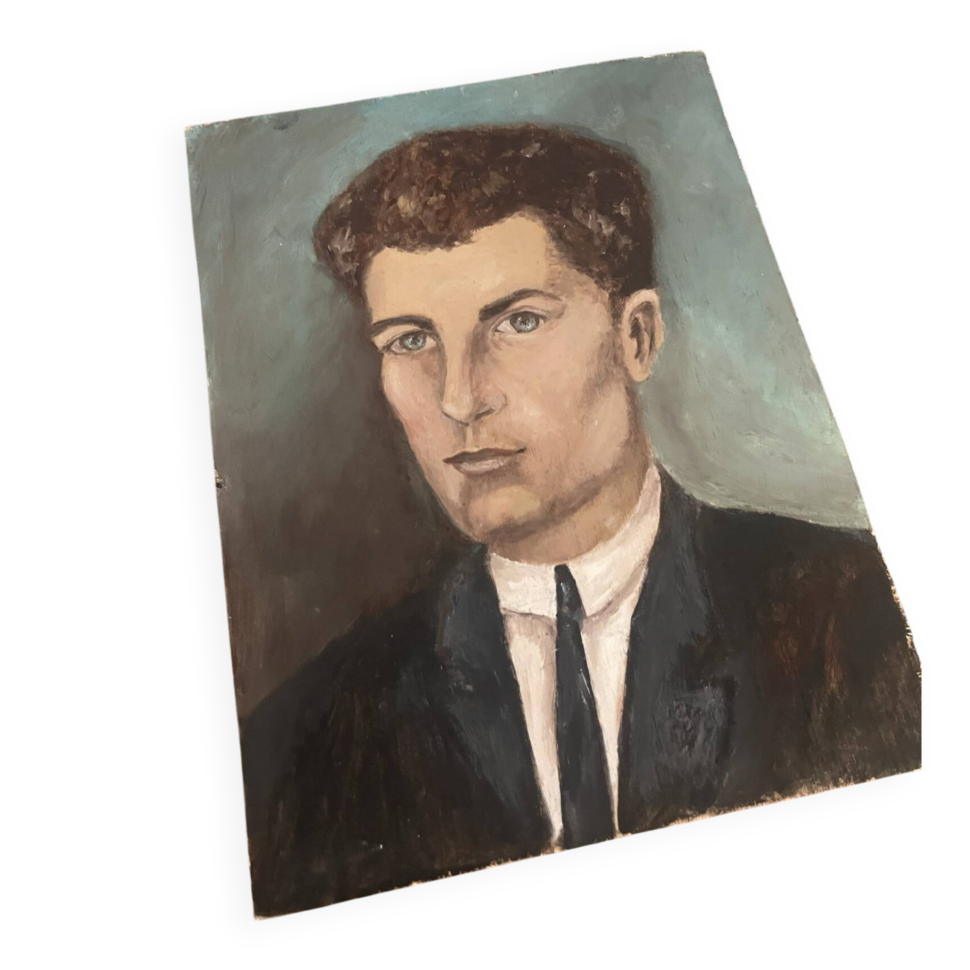 Portrait à l'huile