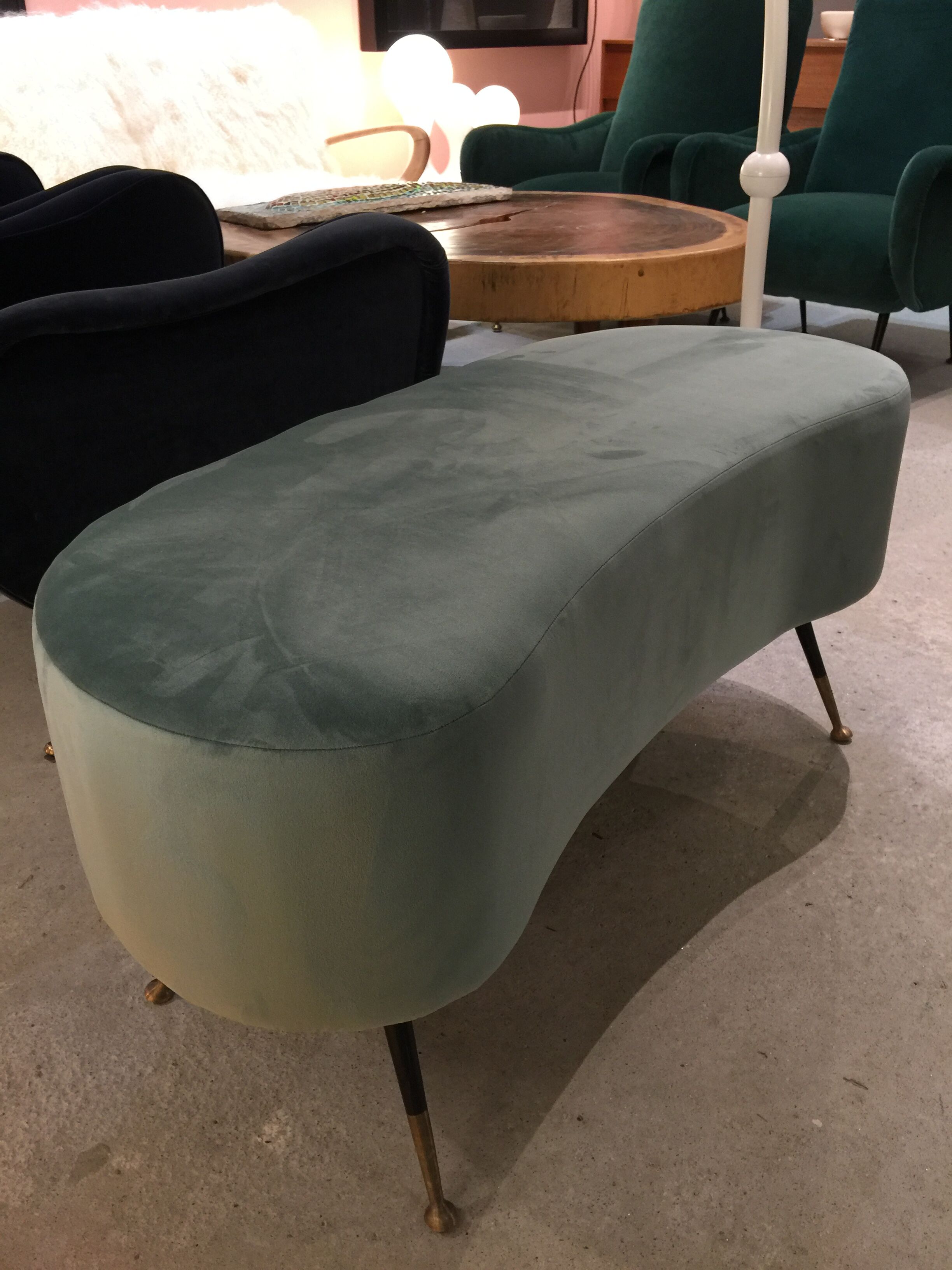 Bench in Velvet bean