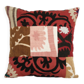Vintage embroidered cushion cover 46x46 cm