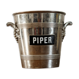Piper Heidsieck champagne bucket – Silver metal