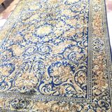 Blue Gold rug vintage 200 x 275 cm