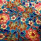 Longwy enamels – Important lobed plate with polychrome floral decoration, 20th century