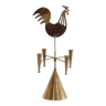 Rooster candle holder by Gunnar Ander for Ystad Metall