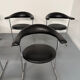 8 Airport Chairs Model 037 designed by Hans Kaufeld / Geoffrey Harcourt
