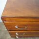commode années 50 vintage trois tiroirs pieds compas