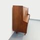 Enfilade mi-haute scandinave vintage Ib Kofod-Larsen pour Faarup en teck