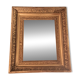Miroir époque Restauration en bois doré à la feuille