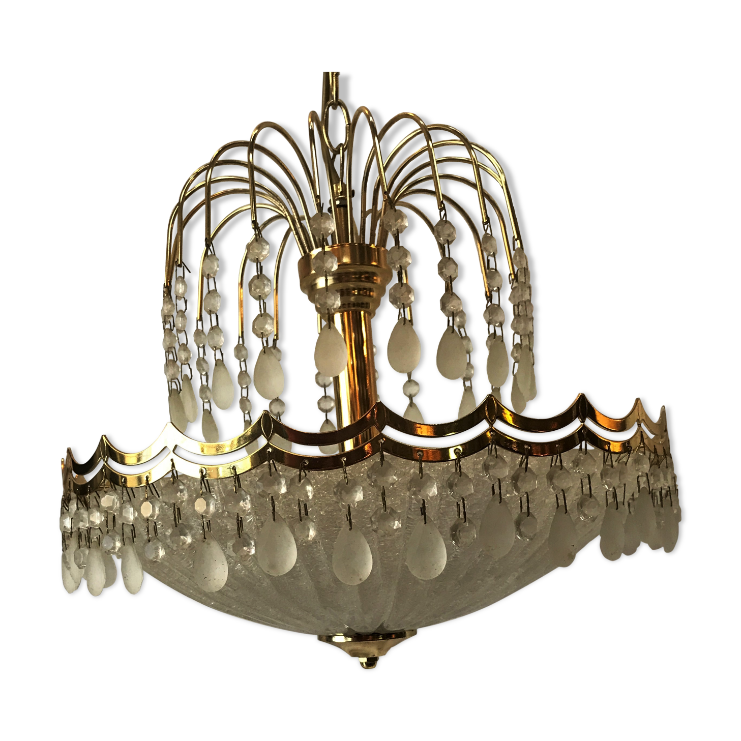 Lustre à pampilles