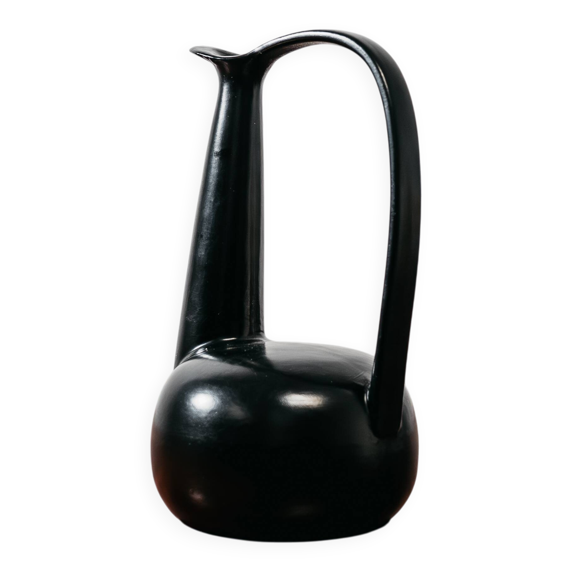Gio Ponti & Carlo Alberto Rossi Vaso Bucchero N.3 Années 40 Rarissime D