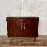 Vintage sideboard with compass feet