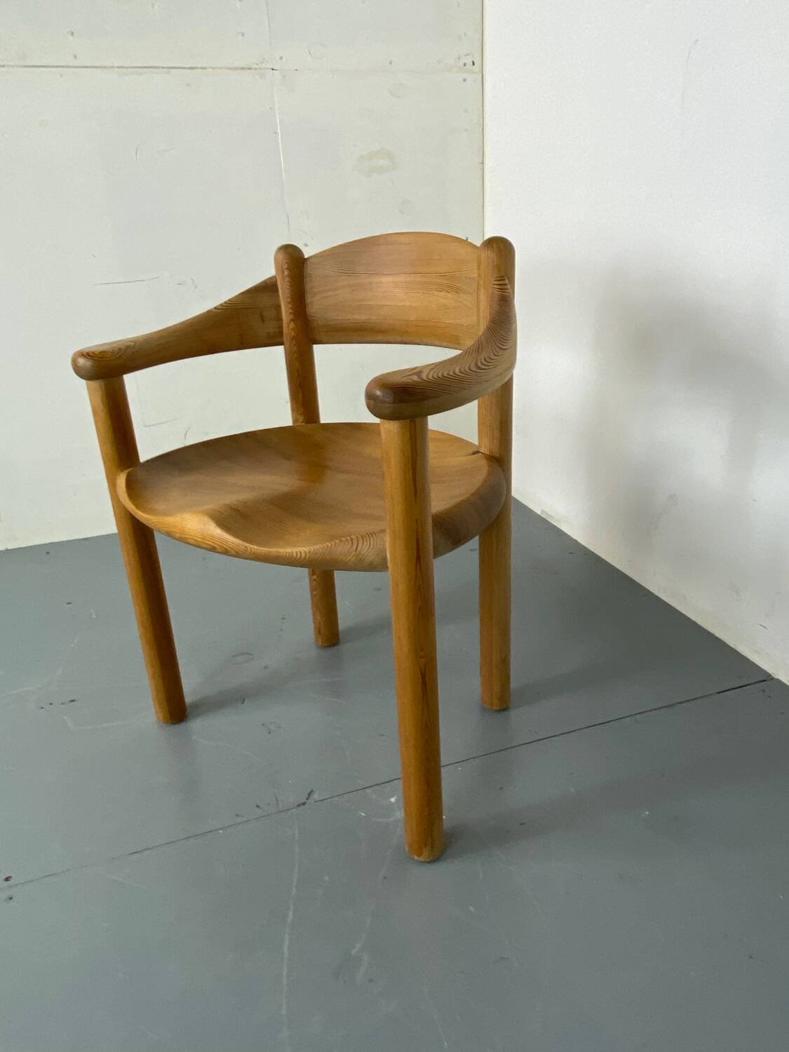 Mid-century danish architectural side or dining chair by rainer daumiller, 1960s