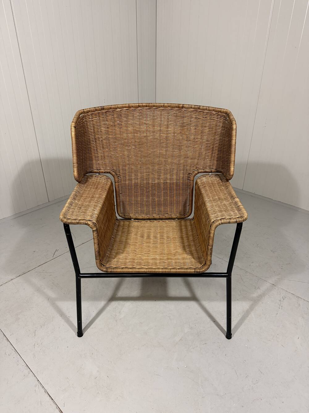 Wouter Fens rattan chair Gebr. Jonker Netherlands 1960’s