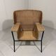 Wouter Fens rattan chair Gebr. Jonker Netherlands 1960’s