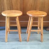 pine stool duo