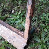 Industrial arched metal windows L73xH110 19th century glass roof