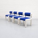 Set of 4 Dining Chairs by Gerd Lange for Fehlbaum 1970s
