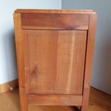 Art deco wooden bedside table