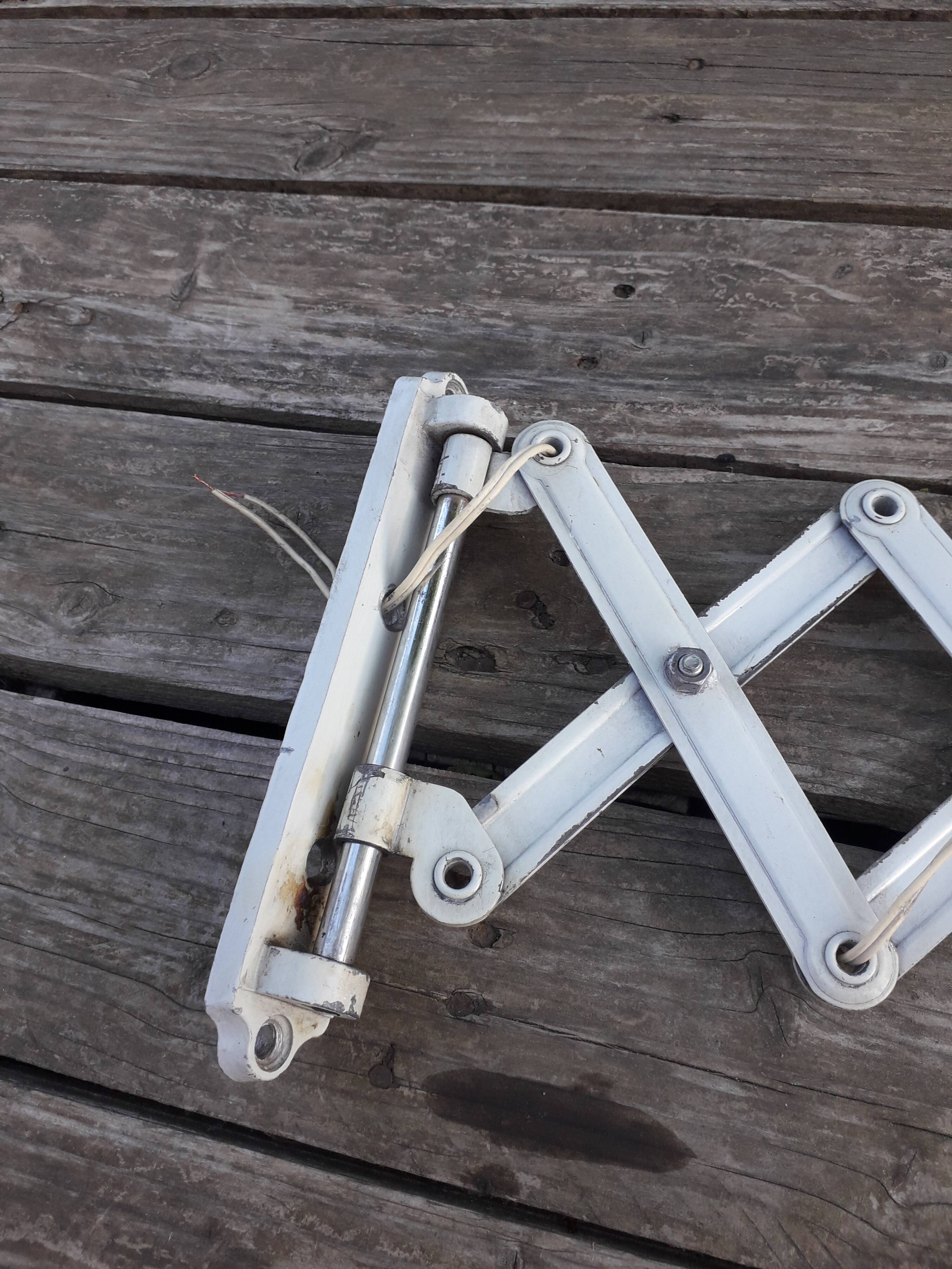 Old scissor wall light - Industrial / workshop - 1950