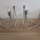 Pair of candlesticks Neptune collection new shapes Christofle 1959