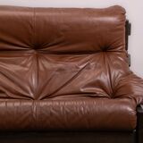 Canapé et fauteuil brutalistes hollandais conçus par Gerard Van den Berg pour Montis, vers 1980