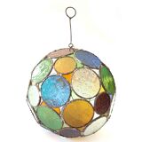 Multicolored ball glassware pendant lamp
