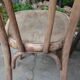 Lot of three old bistro chairs