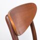 Lot de 4 chaises de salle à manger, années 1960