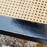 Armchair Cesca B64 black and wicker