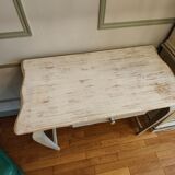 Bleached wood secretary Roche Bobois romantic style