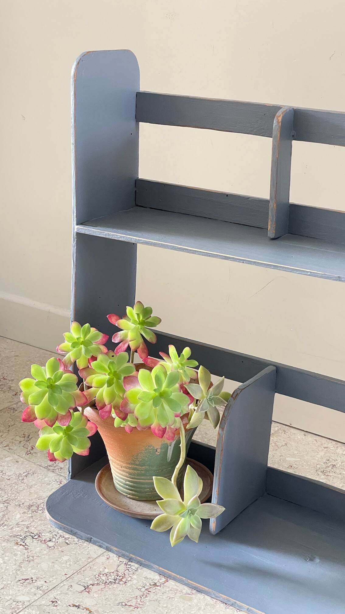 Vintage Wooden Wall Shelf