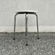 White formica stool
