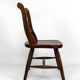 Set of 6 "Windsor" / Western / Cowboy chairs in beech, Circa 1970