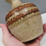 Beautiful vase by HNB in ​​his own workshop 1980s Denmark.