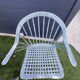 6 cast iron chairs from the 1950s